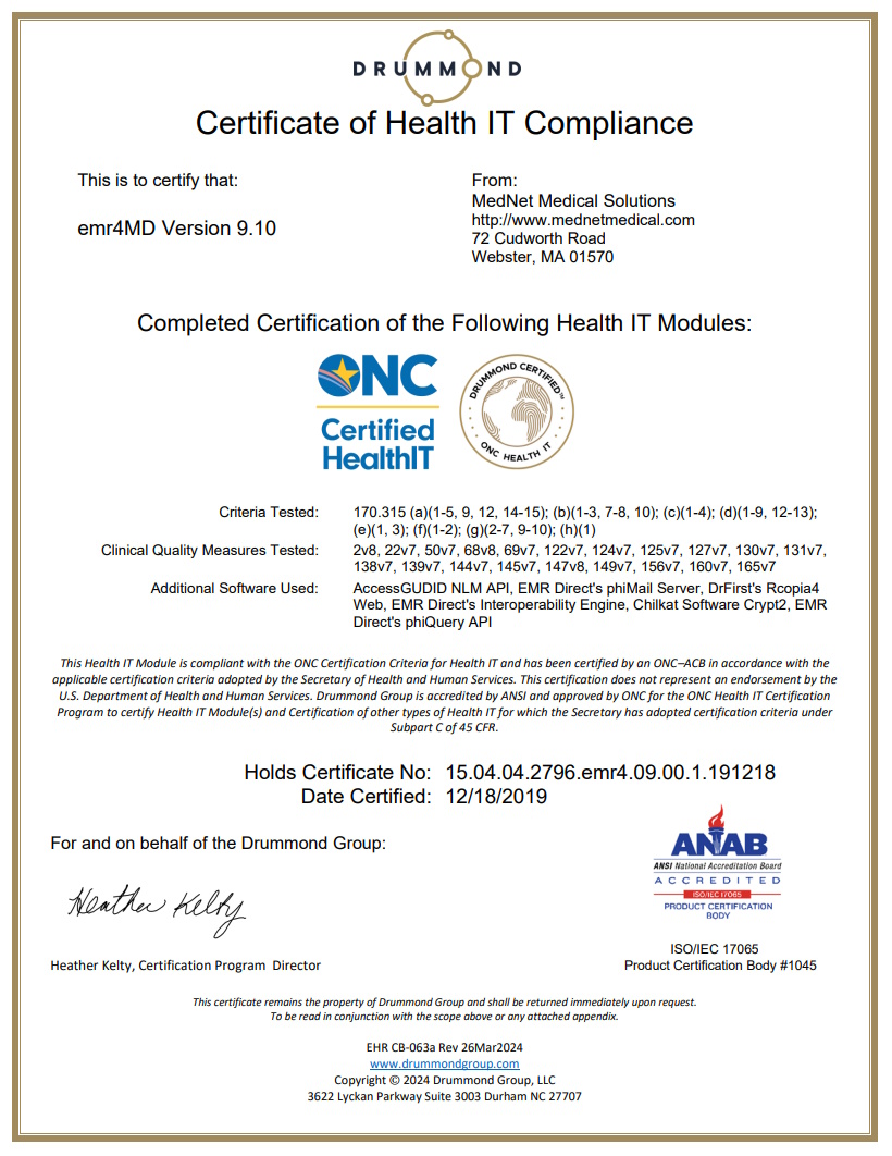 Drummond Group | ONC Certified HIT